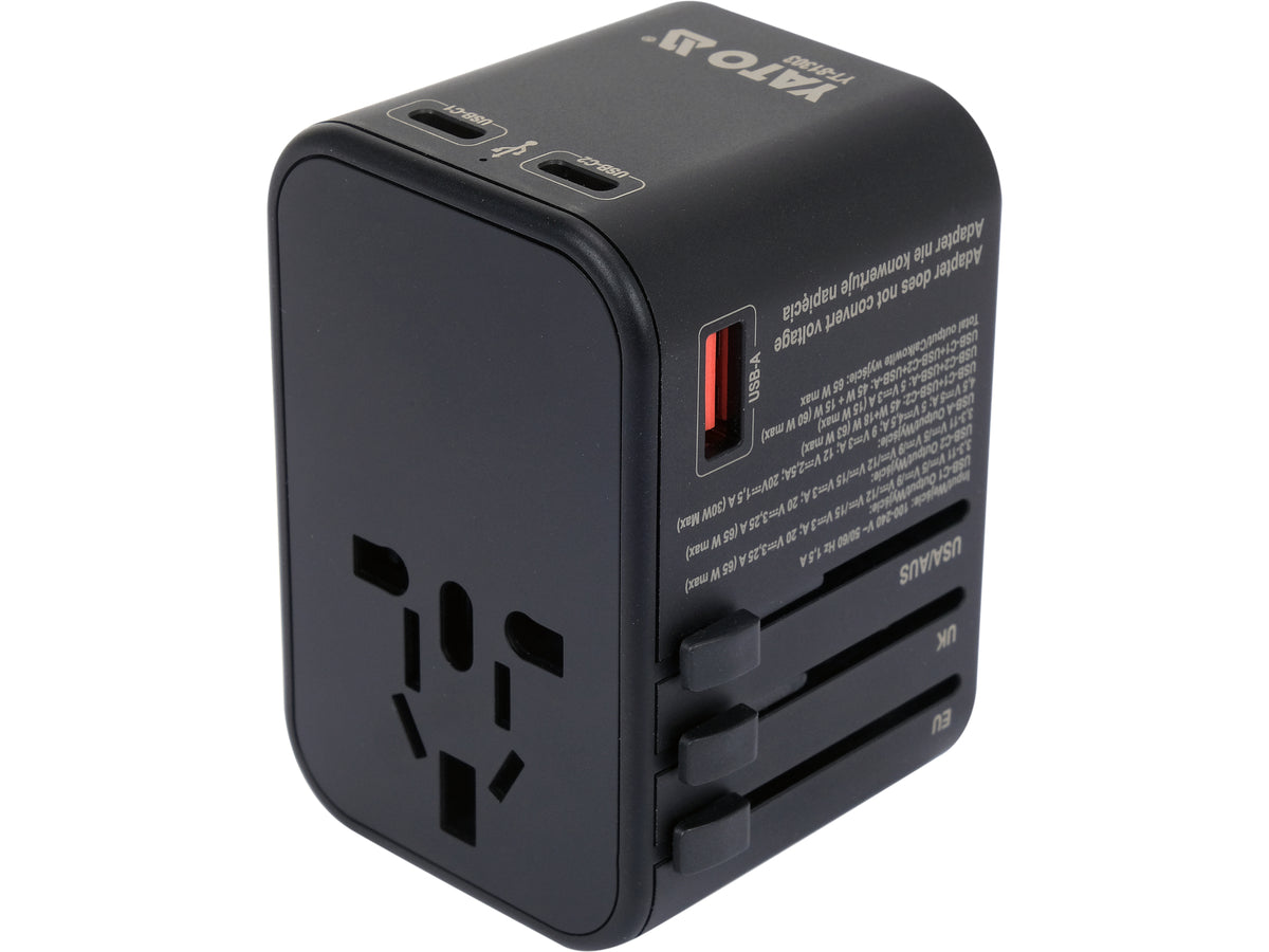 Adaptor YATO YT-81303, porturi USB-C si USB-A
