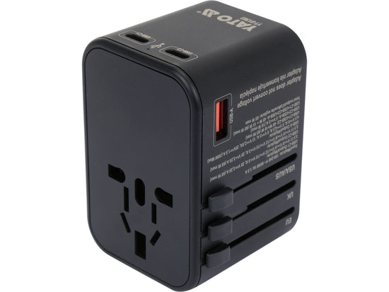 Adaptor YATO YT-81303, porturi USB-C si USB-A