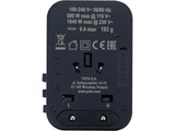 Adaptor calatorie YATO YT-81303, utilizare internationala