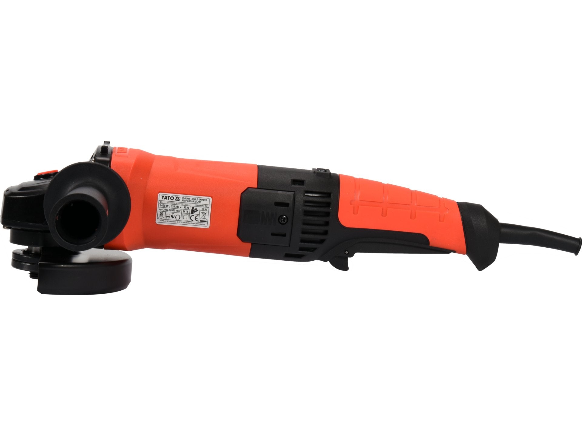 POLIZOR UNGHIULAR 125MM, 1400W, TURAȚIE REGLABILĂ 3000-12000RPM