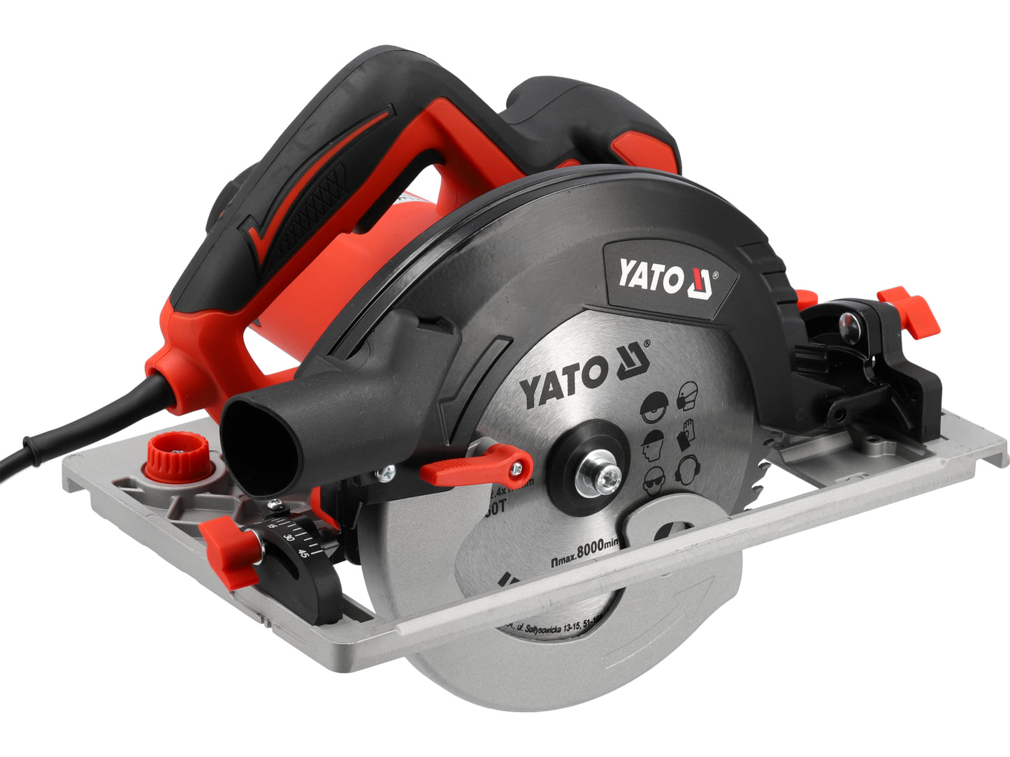 FIERĂSTRĂU CIRCULAR DE MÂNĂ 190MM 1600W