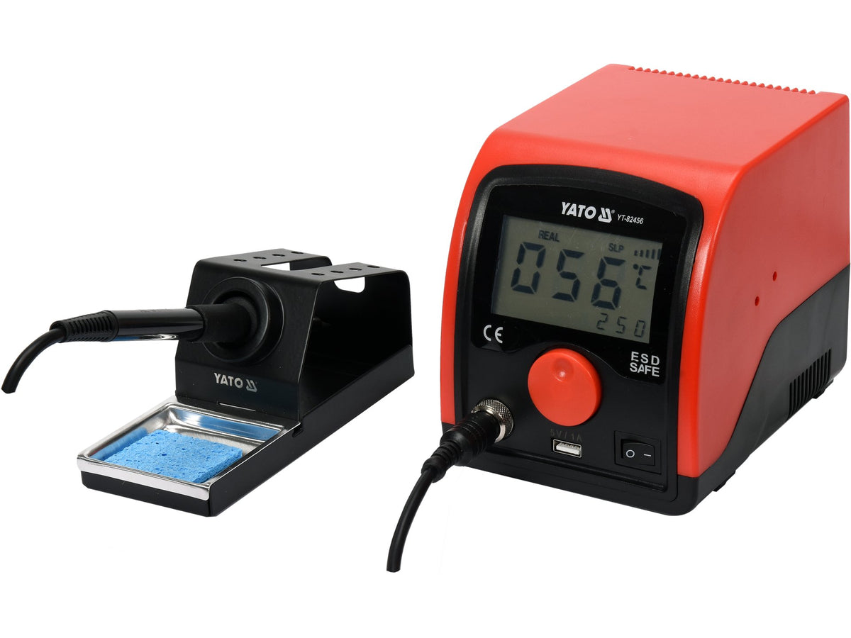 STAȚIE DE LIPIT 75W, CU AFIȘARE LCD 3,5″