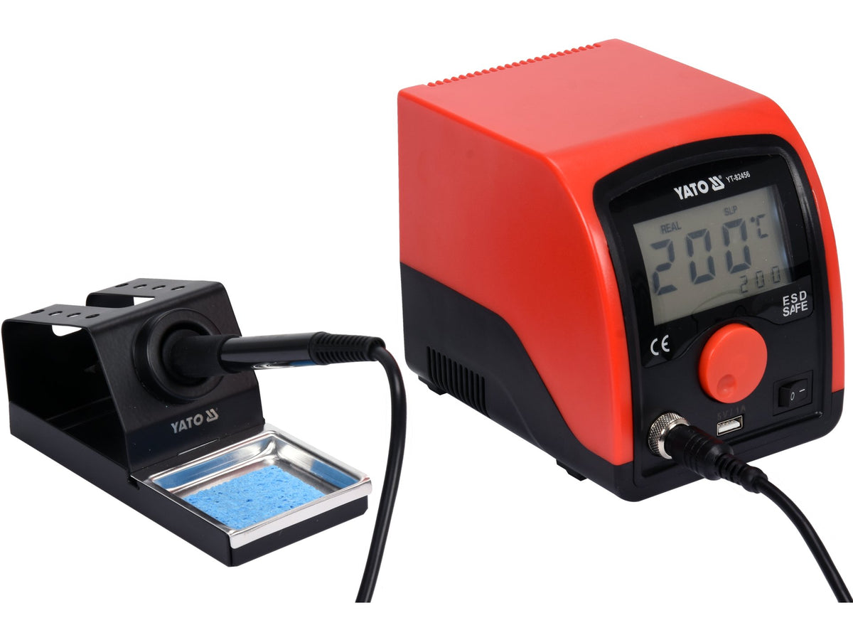 STAȚIE DE LIPIT 75W, CU AFIȘARE LCD 3,5″