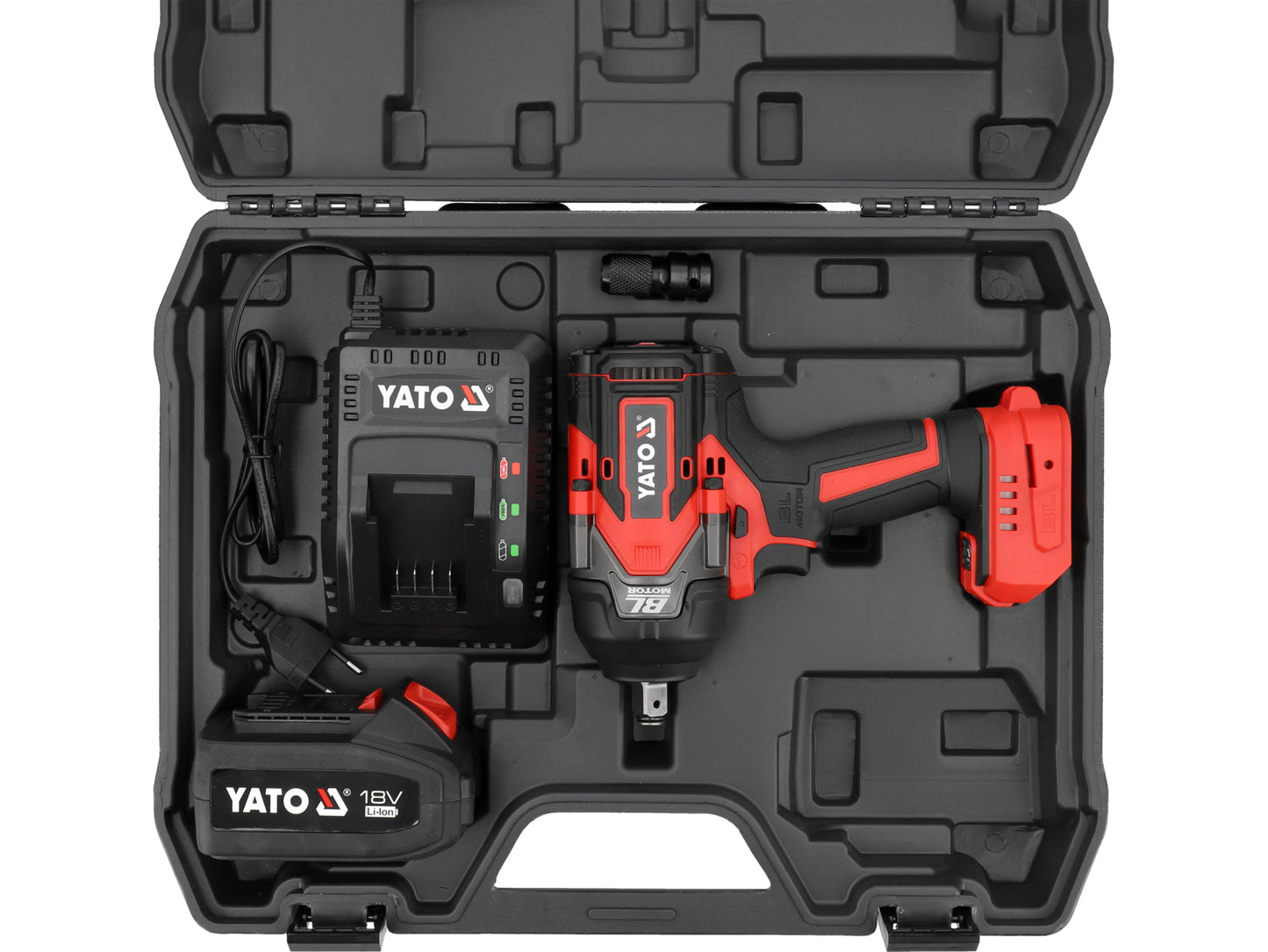 PISTOL DE IMPACT 18V 1/2'' 1200NM, 1X4AH