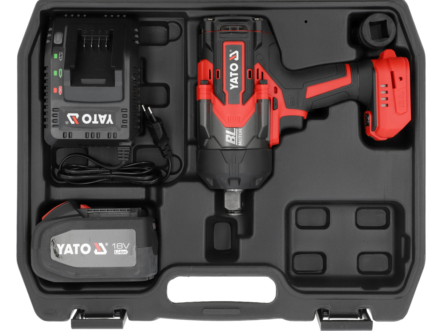 PISTOL DE IMPACT 18V 3/4'' 2400NM, 1X6AH