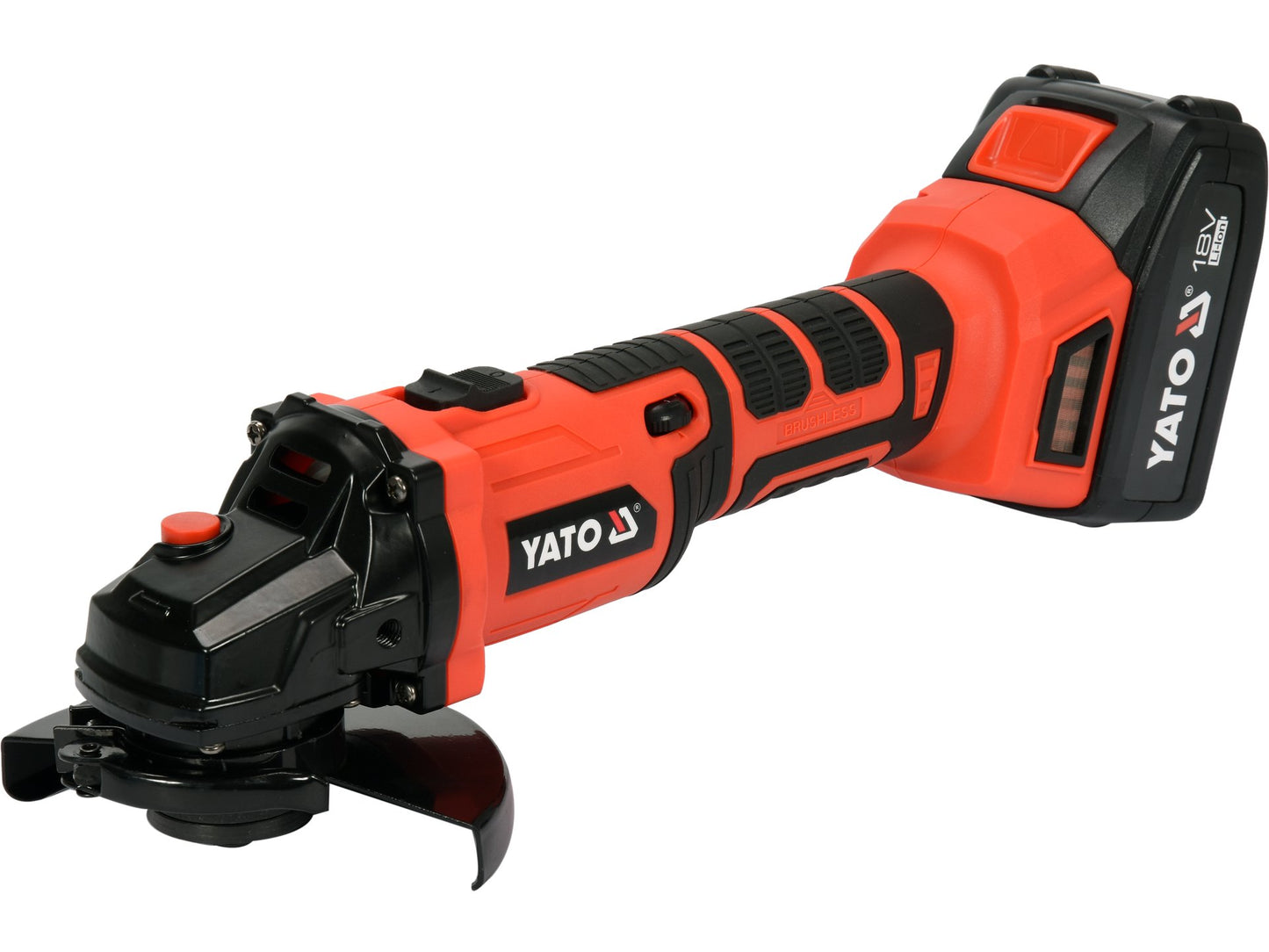 POLIZOR UNGHIULAR 18V, 125MM, FĂRĂ PERII, TURATIE REGLABILĂ