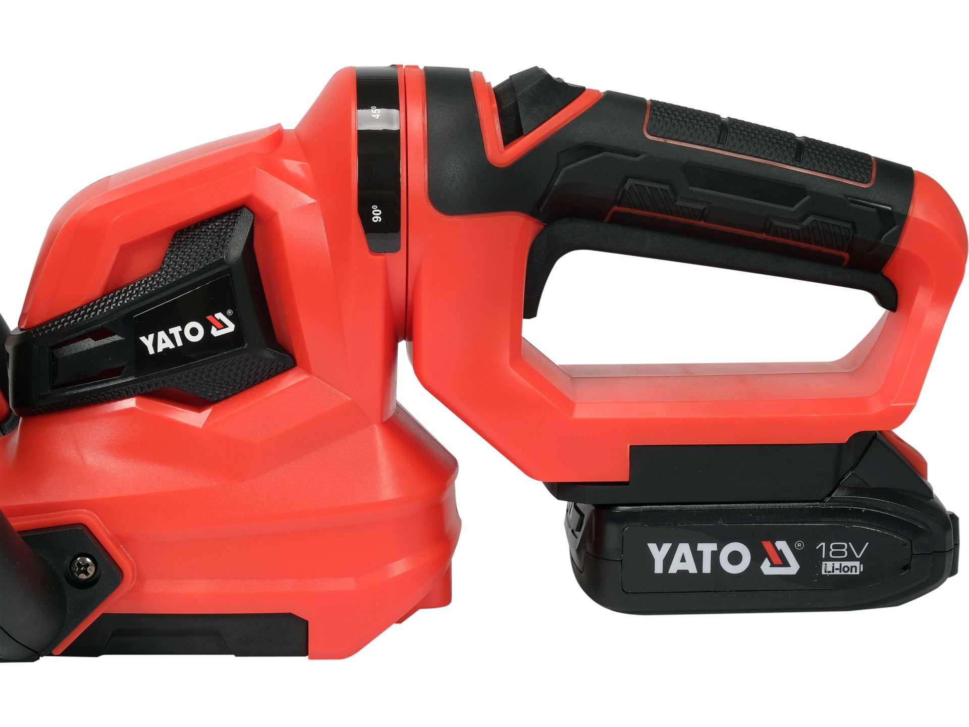 Foarfeca gard viu profesionala Yato 18V 45cm cu acumulator 2Ah