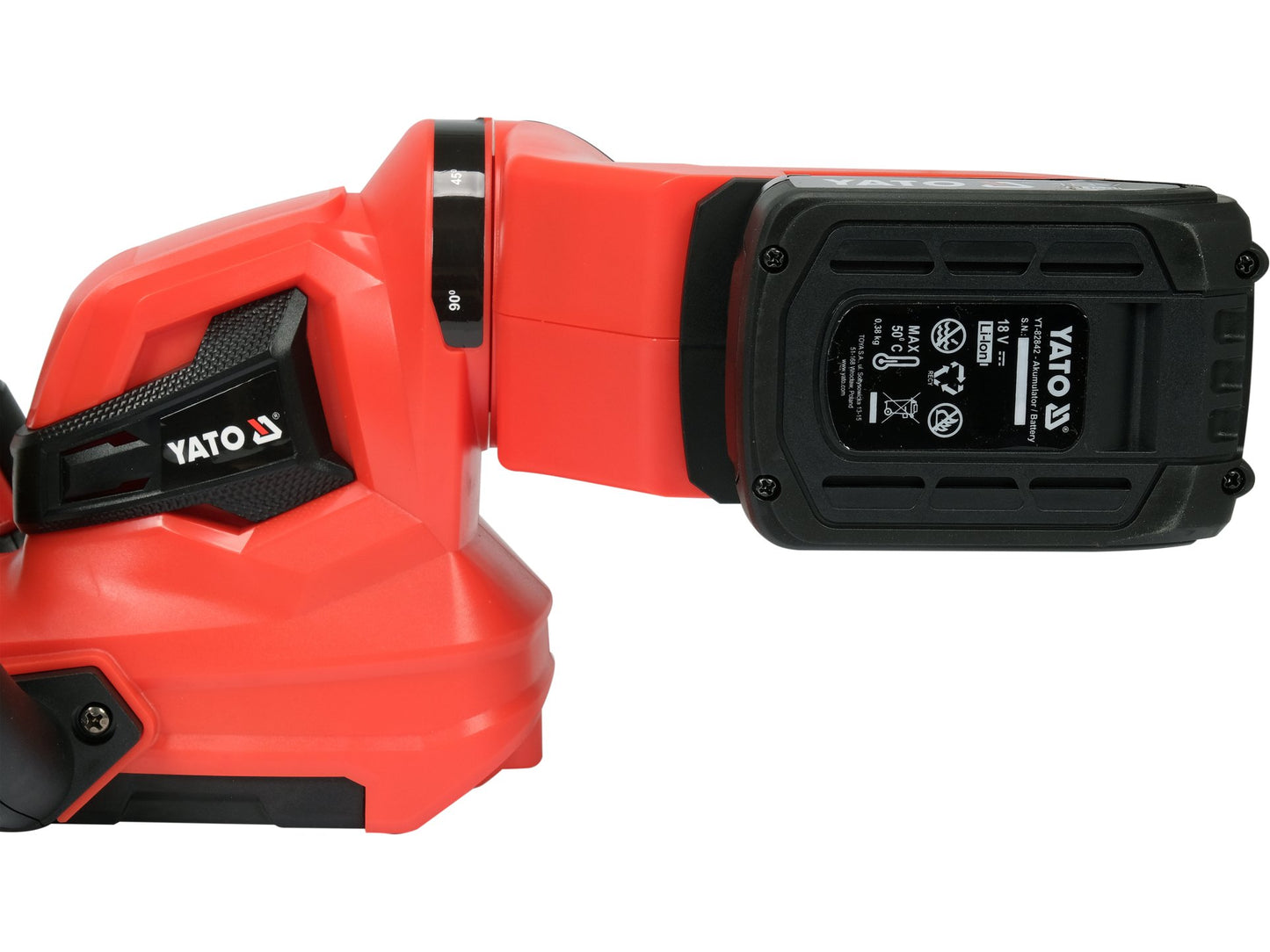 FOARFECĂ GARD VIU 18V, 45 CM, 1X2AH