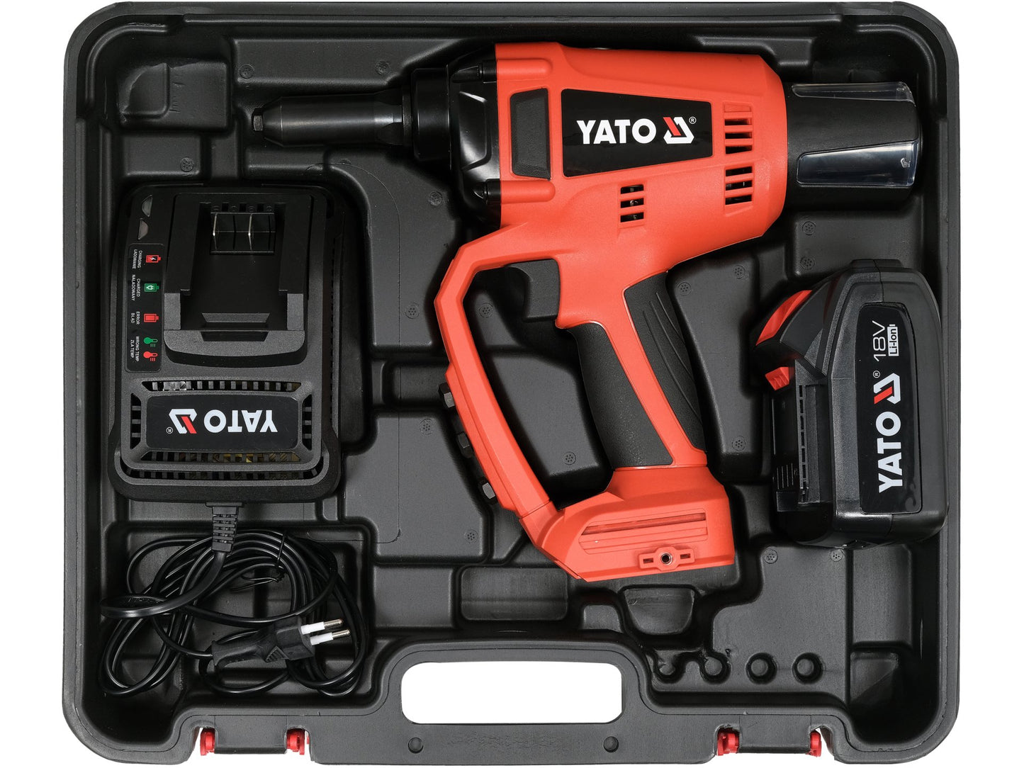 PRESĂ DE NITUIT 18V, 2.4, 3-3.2, 4, 4.8-5MM, 1X3AH