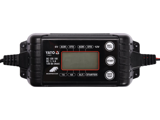 REDRESOR DIGITAL, 6/12V, 1/4''A, 120AH MAX