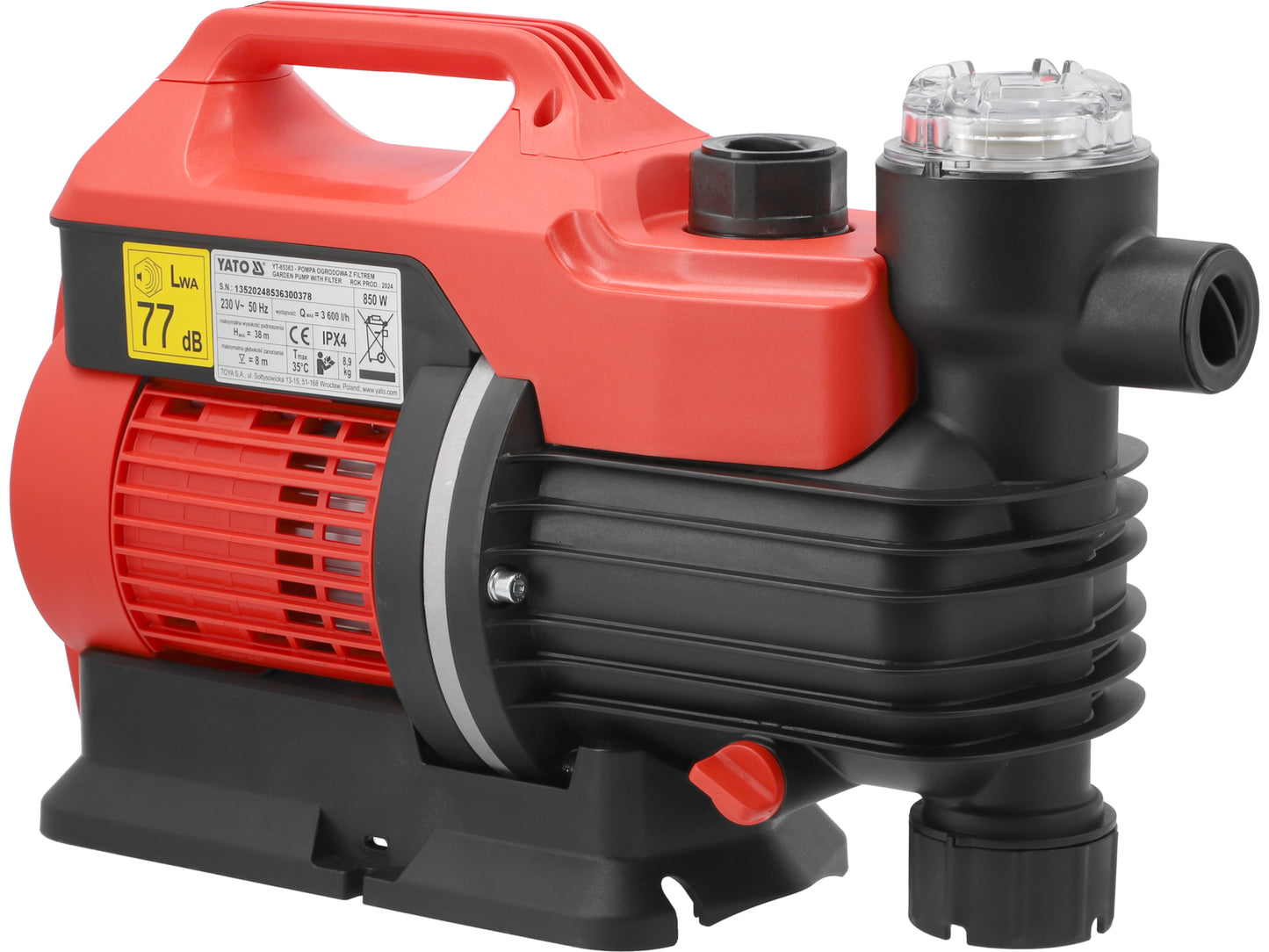 POMPĂ DE GRĂDINĂ CU FILTRU 850W