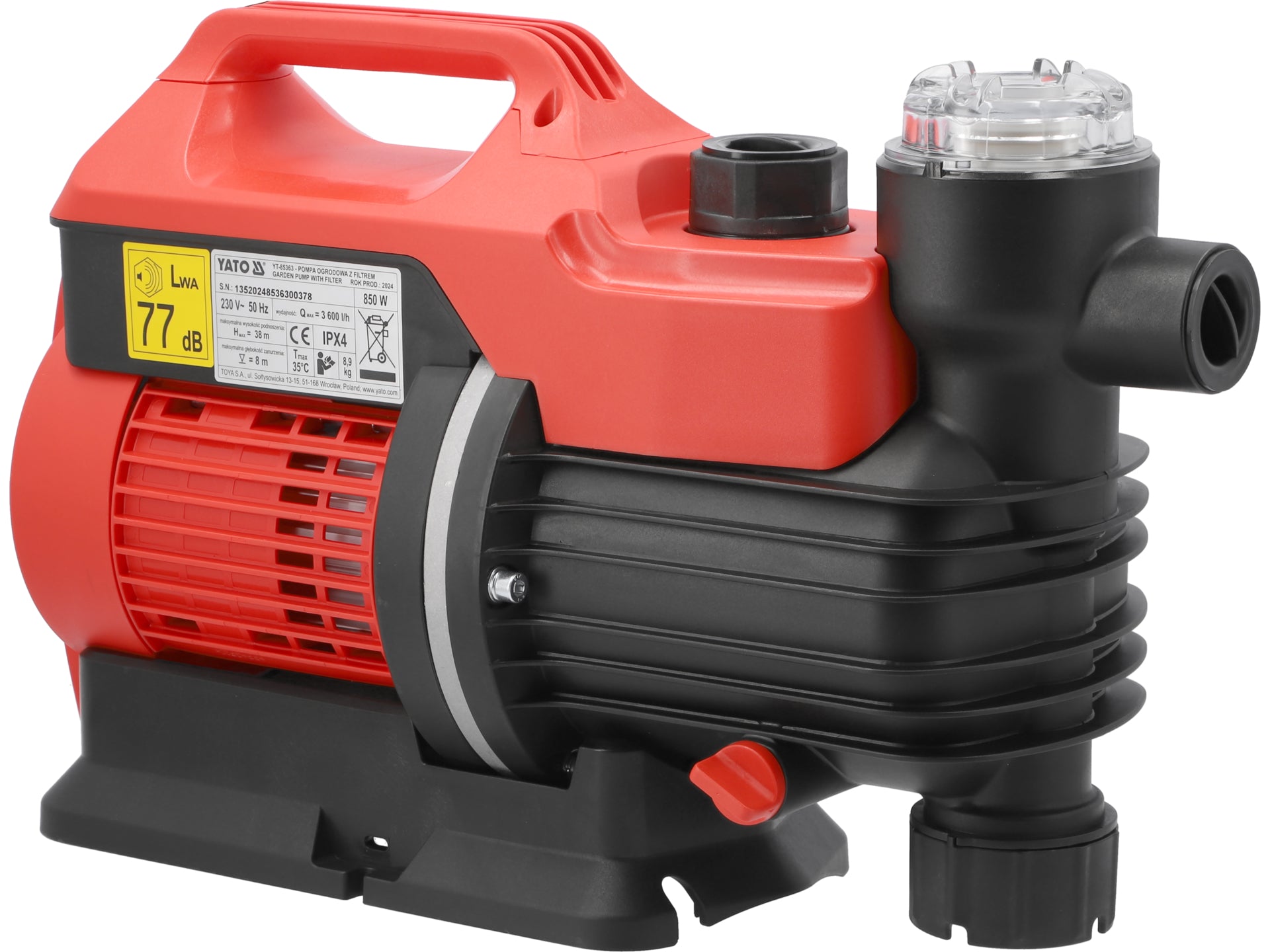 POMPĂ DE GRĂDINĂ CU FILTRU 850W