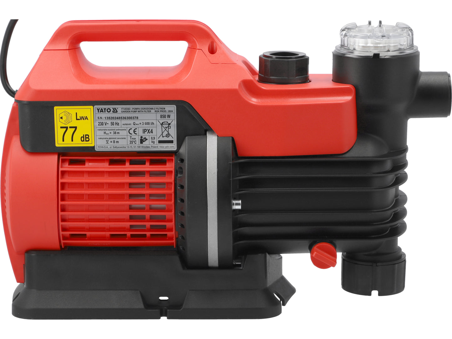 POMPĂ DE GRĂDINĂ CU FILTRU 850W