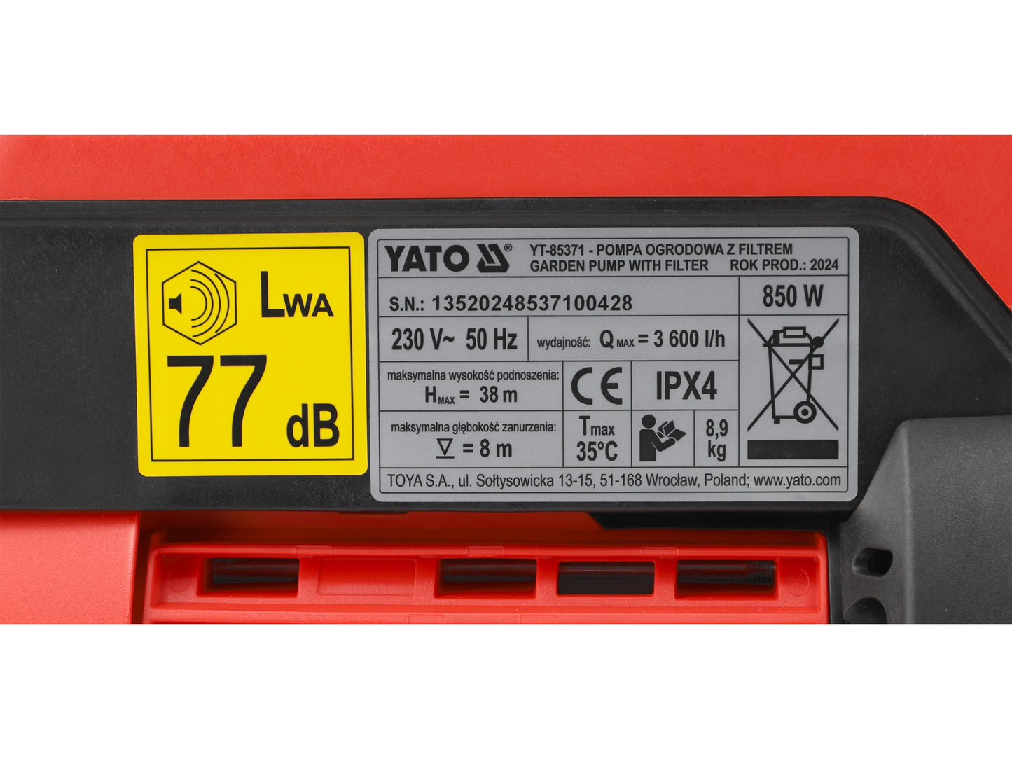 HIDROFOR ELECTRONIC CU FILTRU 850W