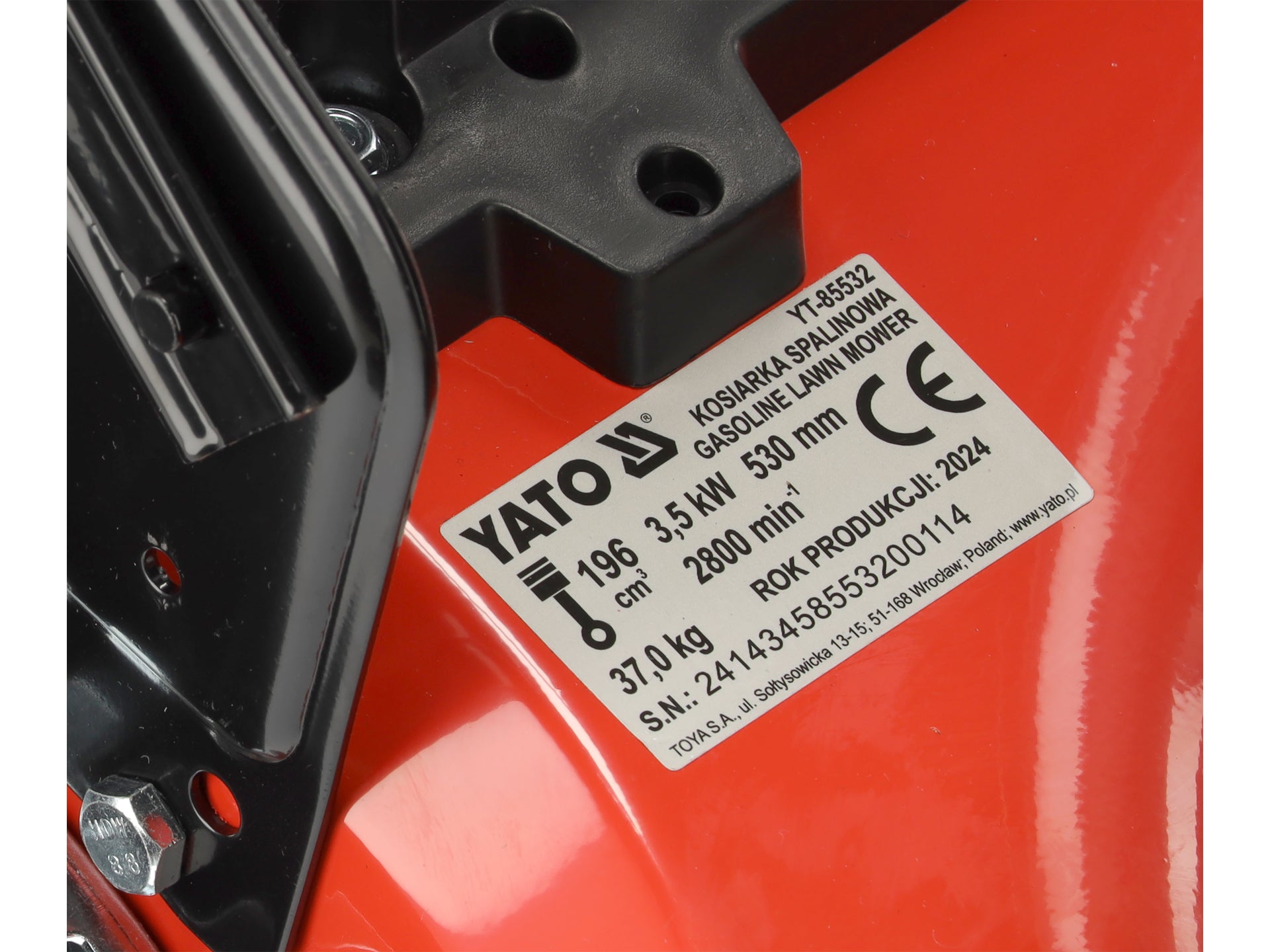 Masina de tuns iarba pe benzina cu autopropulsie, 53 cm, 3.5 kW