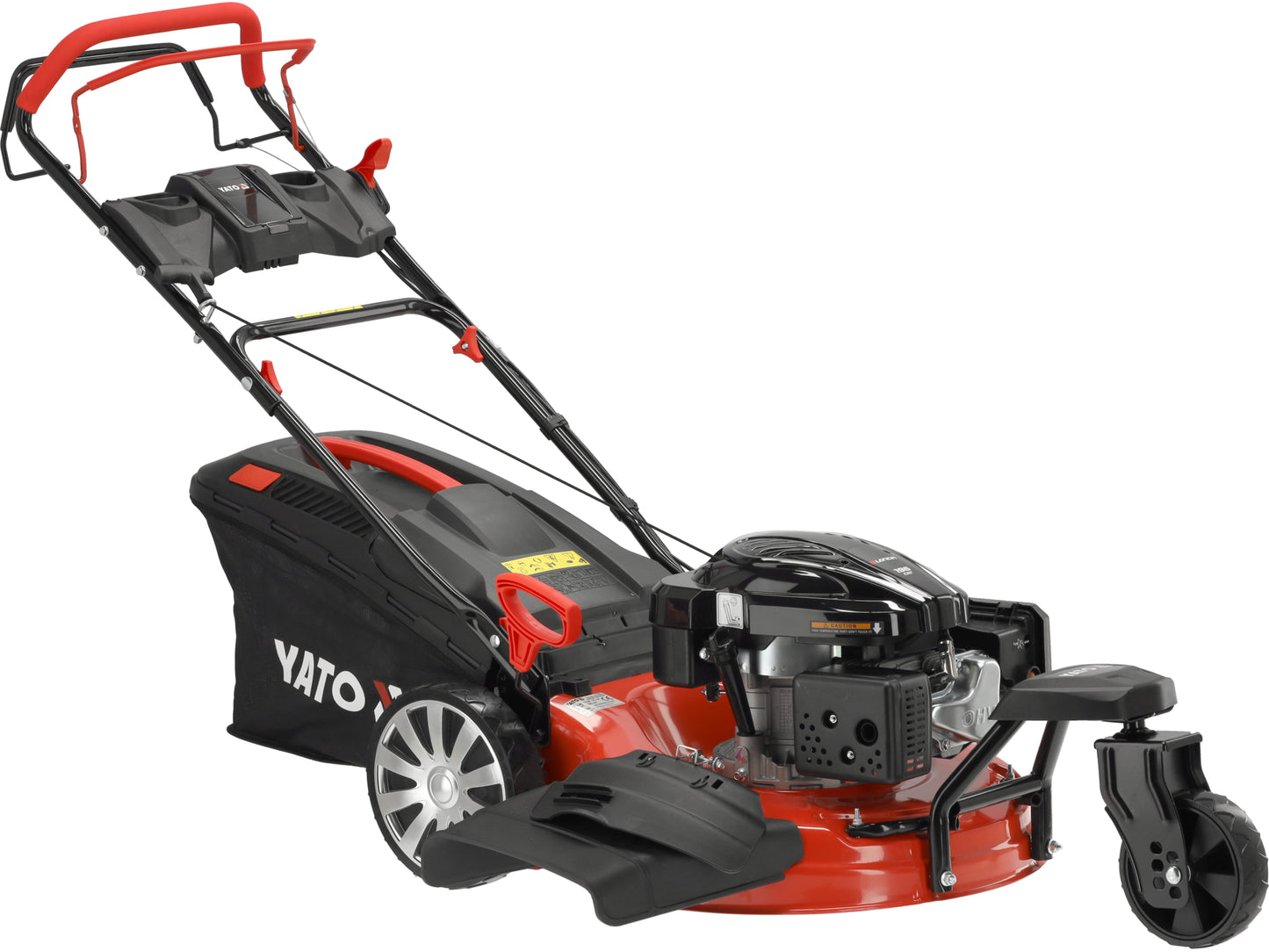 MAȘINĂ DE TUNS IARBA, PE BENZINĂ, CU AUTOPROPULSIE, 53CM, 3 ROȚI