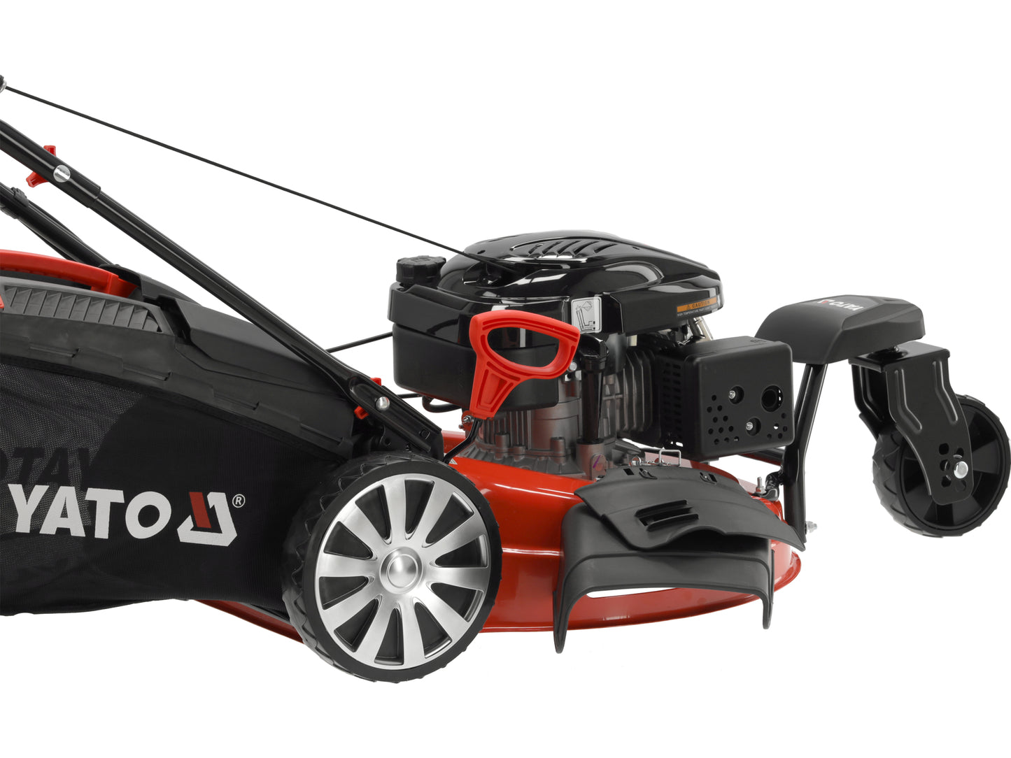 MAȘINĂ DE TUNS IARBA, PE BENZINĂ, CU AUTOPROPULSIE, 53CM, 3 ROȚI