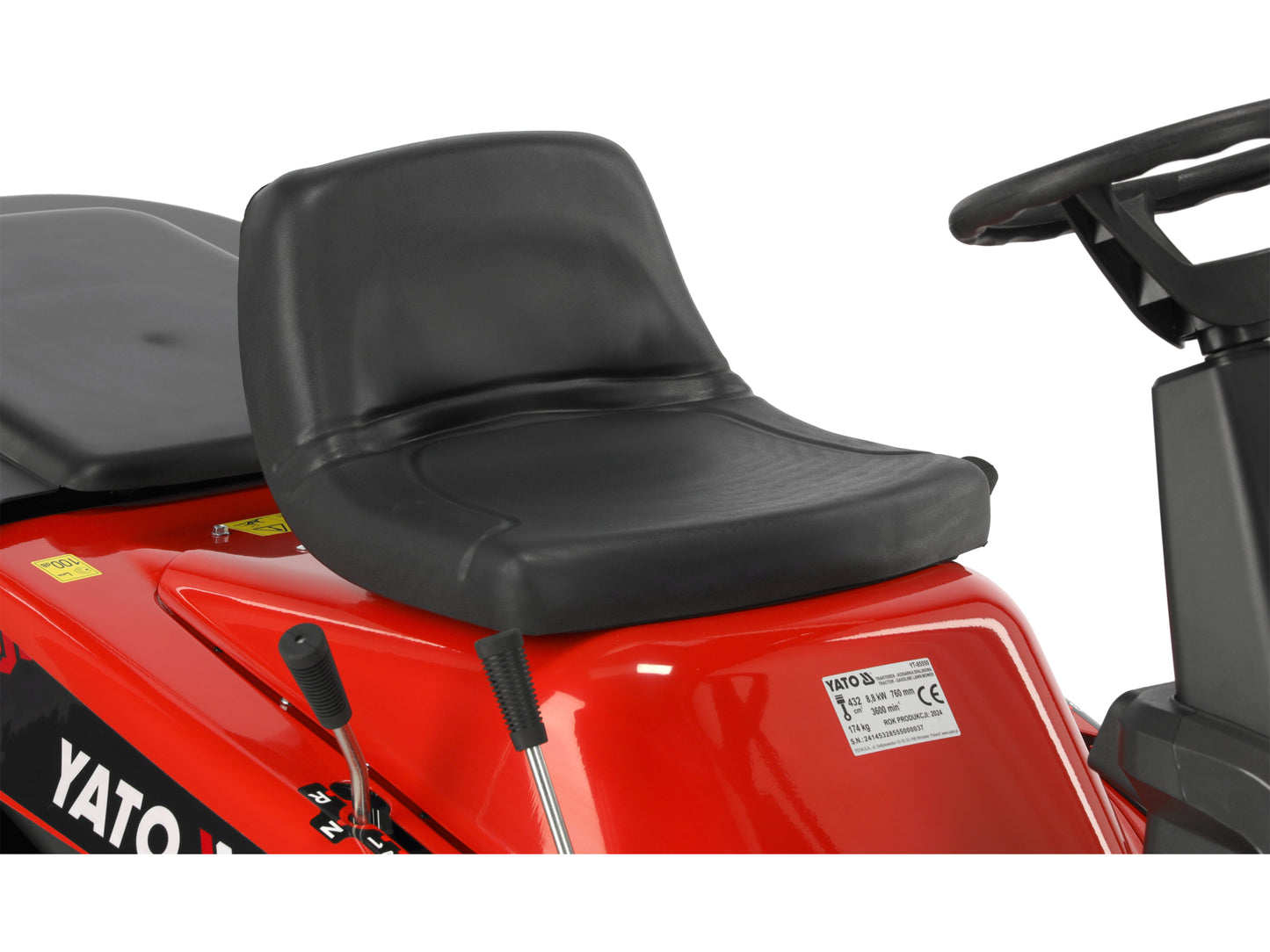 TRACTOR PENTRU TUNS IARBA, PE BENZINĂ, 76CM