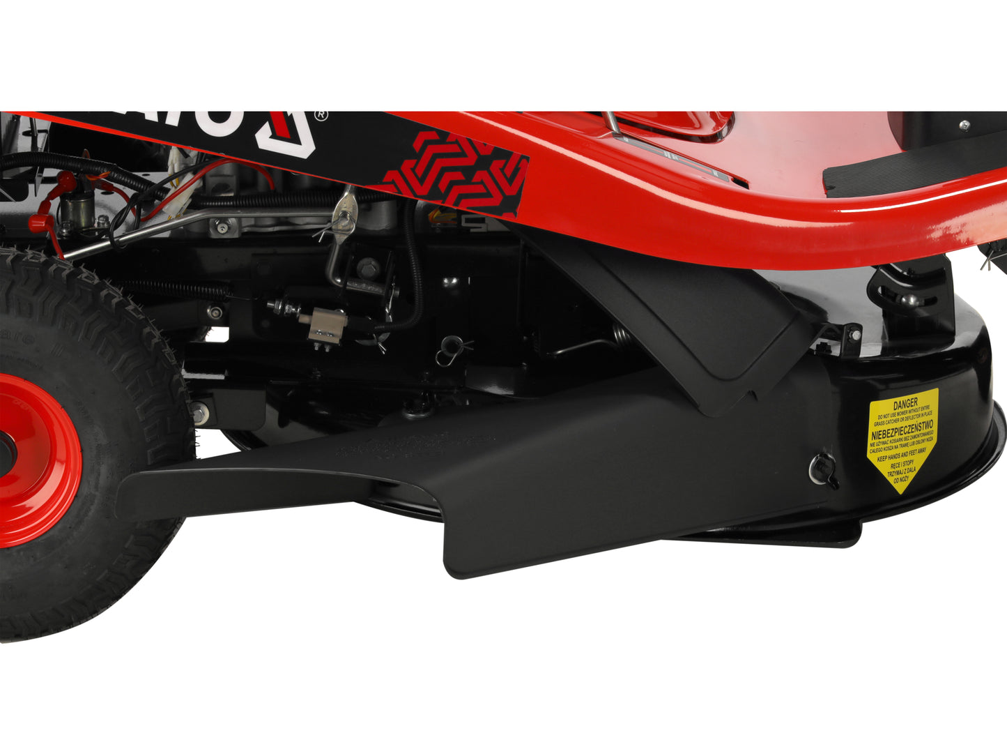 TRACTOR PENTRU TUNS IARBA, PE BENZINĂ, 76CM