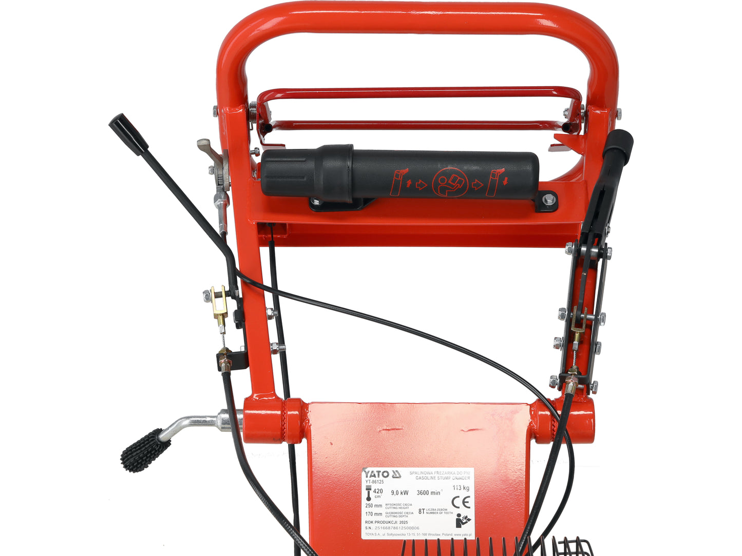 FREZĂ PE BENZINĂ PT BUTURUGI ȘI RĂDĂCINI