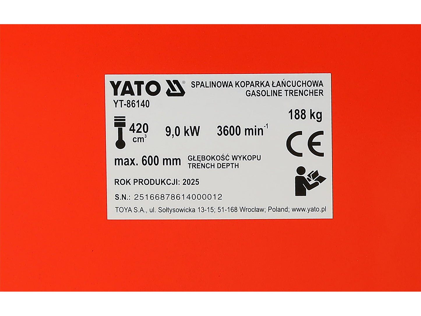 MAȘINĂ DE SĂPAT PE BENZINĂ 420CC