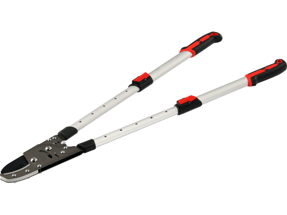 FOARFECĂ TELESCOPICĂ CU CLICHET PENTRU CRENGI, MÂNER ALUMINIU
