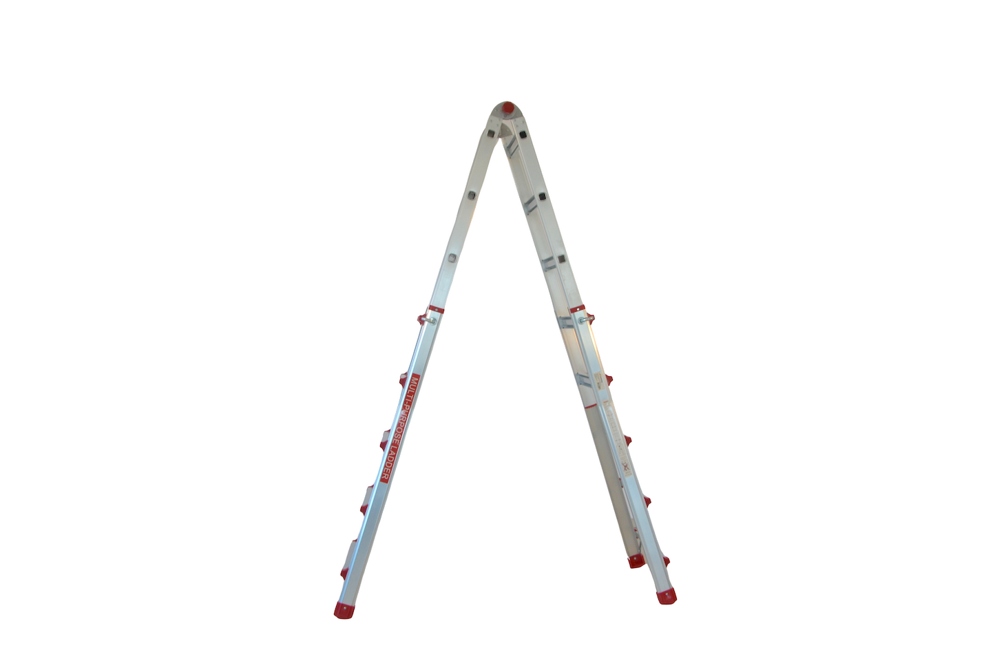 Scara multifunctionala din aluminiu cu balama ZEP TOOLS JL-405S-4X5, 5 metri, 4x5 trepte, greutate maxima 150 kg