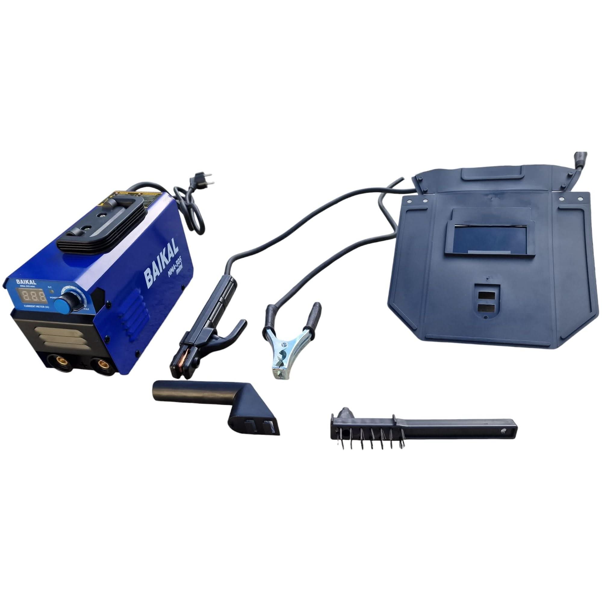 Aparat de sudura Baikal MMA-305 MINI, 305A, 220V, compact, racire fortata, electrozi 1.6–5 mm