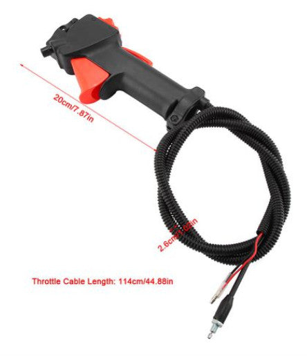 Acceleratie pentru motocoasa cu reglaj (114 cm) 114 cm