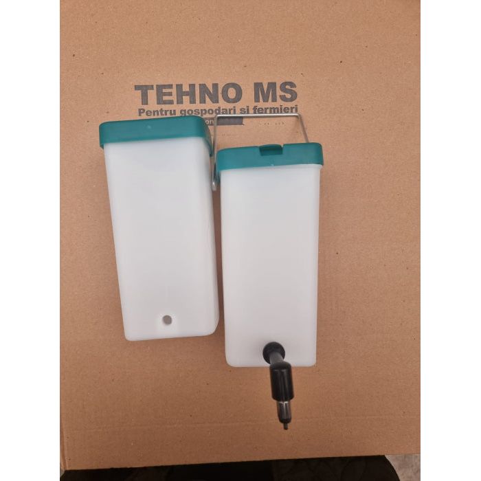 Adapatoare pentru iepuri, 1L, verde/alb, Tehno Ms #033001