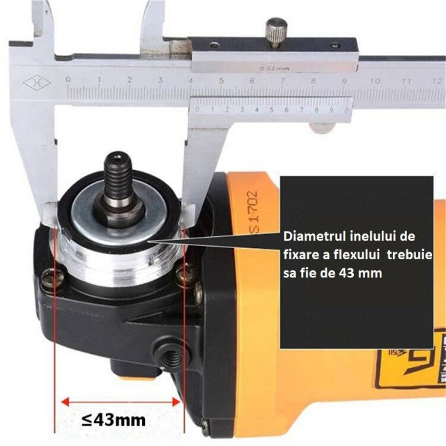 Adaptor pentru drujba flex tip drujba - vedere 2