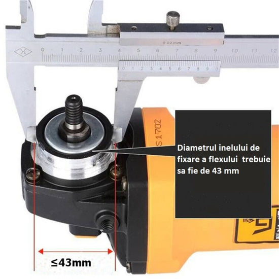 Adaptor pentru drujba flex tip drujba - vedere 2