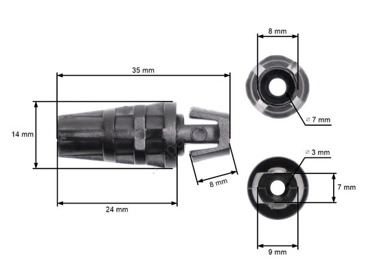 Adaptor pentru cabluri de acceleratie