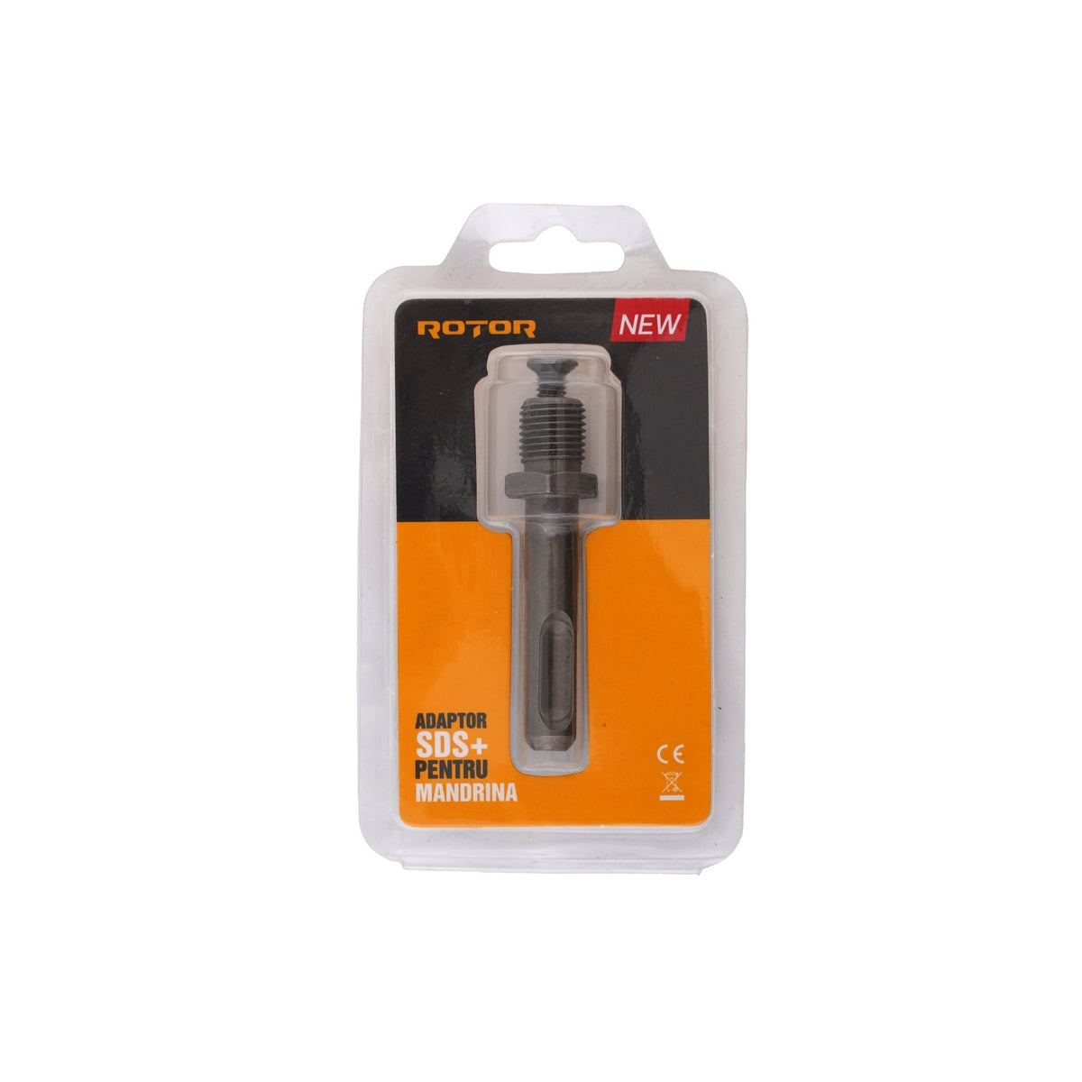 Adaptor SDS-Plus ROTOR pentru Mandrina, otel tratat