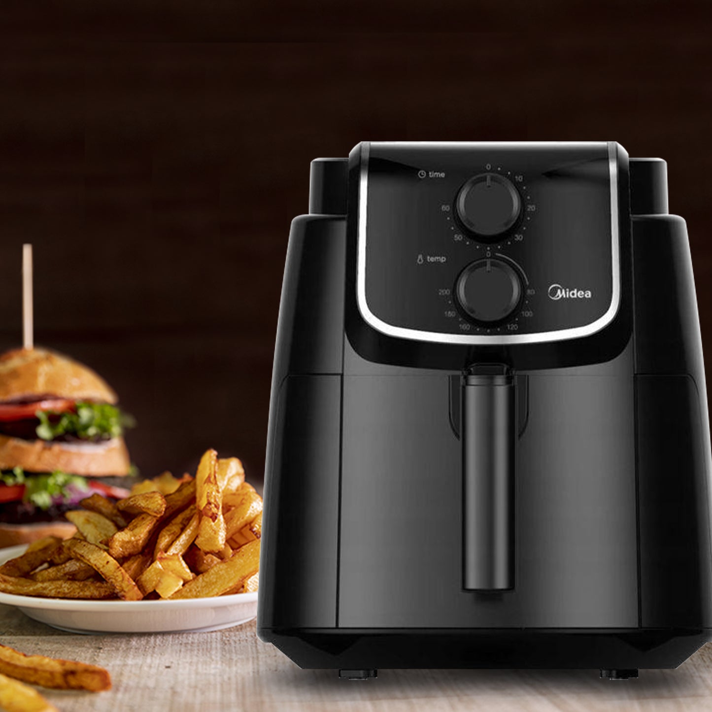 Air Fryer, Midea, 3,5 l, 1500 W, MF-TN35D