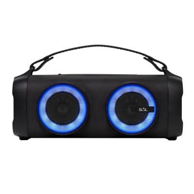 Boxa Portabila BoomBox BT3000, 2x16W, Bluetooth TWS, Rezistenta la Apa IPX4, RGB LED, USB, AUX, Microfon, Dual-Bass