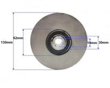 Ambreiaj compatibil Honda 130 x 19 mm (2 canale - 13 mm) 130 / 19 mm / 2 / 13 mm - vedere 2