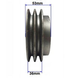 Ambreiaj compatibil Honda 130 x 19 mm (2 canale - 13 mm) 130 / 19 mm / 2 / 13 mm - vedere 5