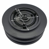 Ambreiaj compatibil Honda 148 mm x 25.4 mm (2 canale 17 mm) 148 mm / 25 / 4 mm / 2 / 17 mm - vedere 4