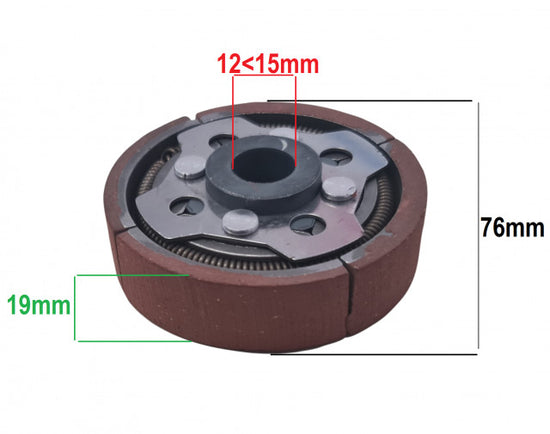 Ambreiaj complet kit motor bicicleta 4 timpi 4 - vedere 3