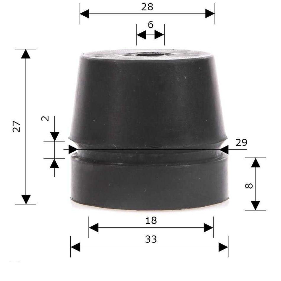 Amortizor compatibil Stihl 034, 036, 046, MS 340, MS 360, MS 440, MS 460, TS 400
