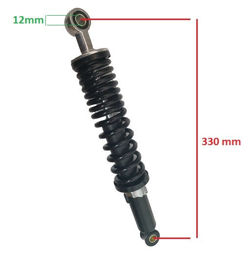Amortizor pentru scuter 33 cm bucsa - bucsa 33 - vedere 2