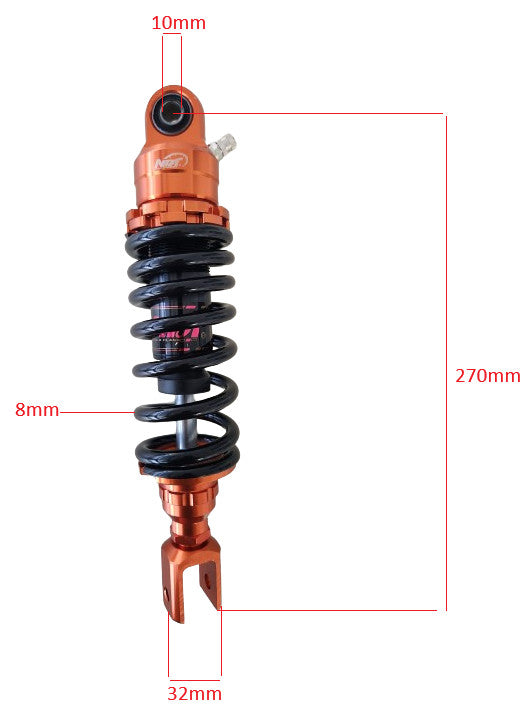 Amortizor scuter universal 270mm