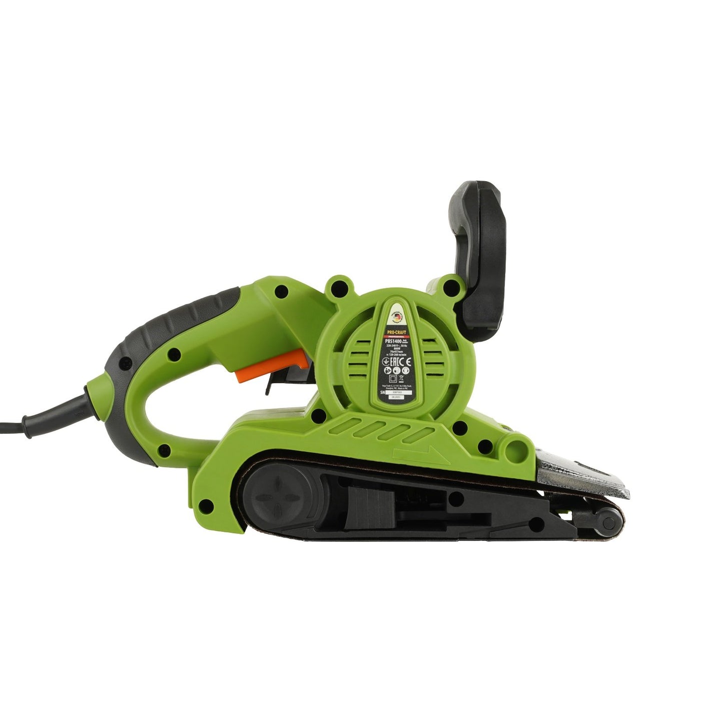 Masina de slefuit cu banda Procraft PBS800, 800W, 76x457 mm, reglaj electronic viteza