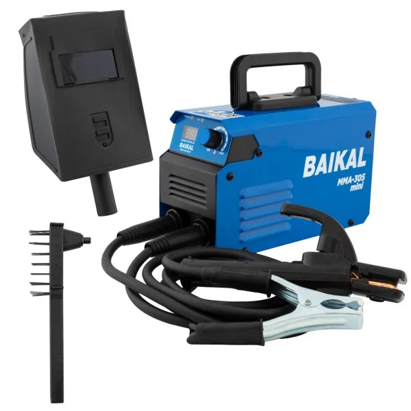 Aparat de sudura Baikal MMA-305 MINI, 305A, 220V, compact, racire fortata, electrozi 1.6–5 mm