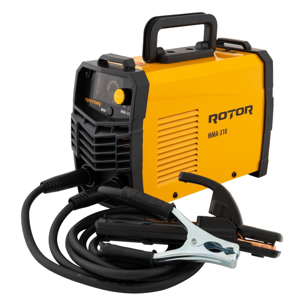 Aparat de sudura invertor ROTOR MMA-310A, afisaj color, functie anti-lipire, ventilator de racire