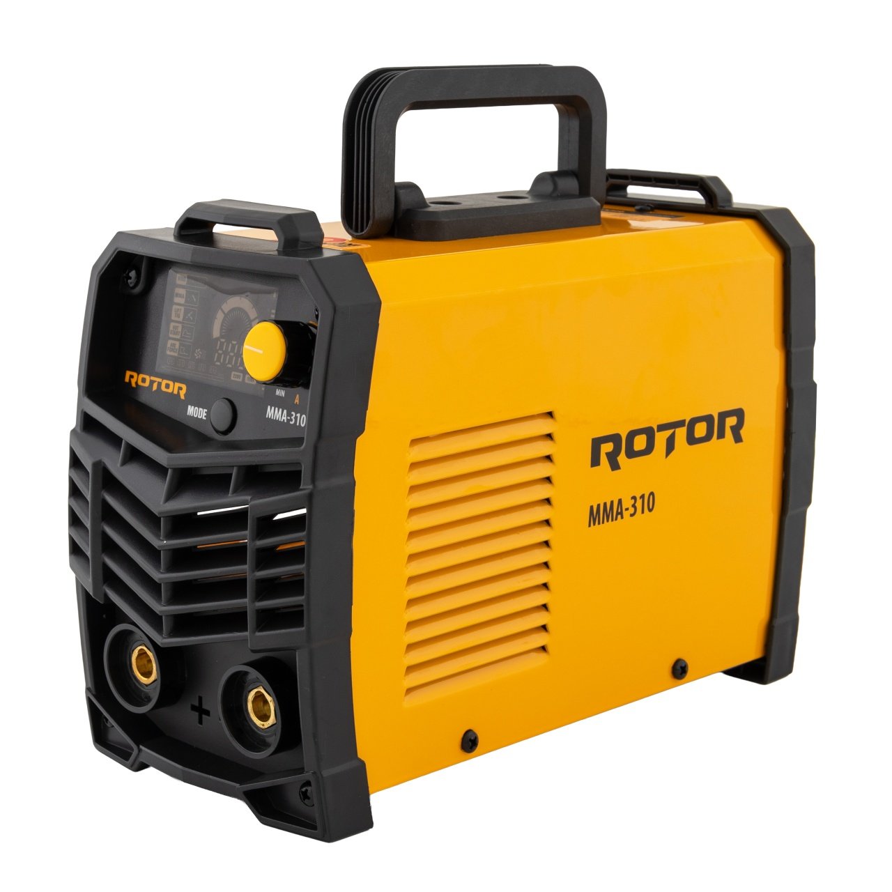Aparat de sudura invertor ROTOR MMA-310A, afisaj color, functie anti-lipire, ventilator de racire