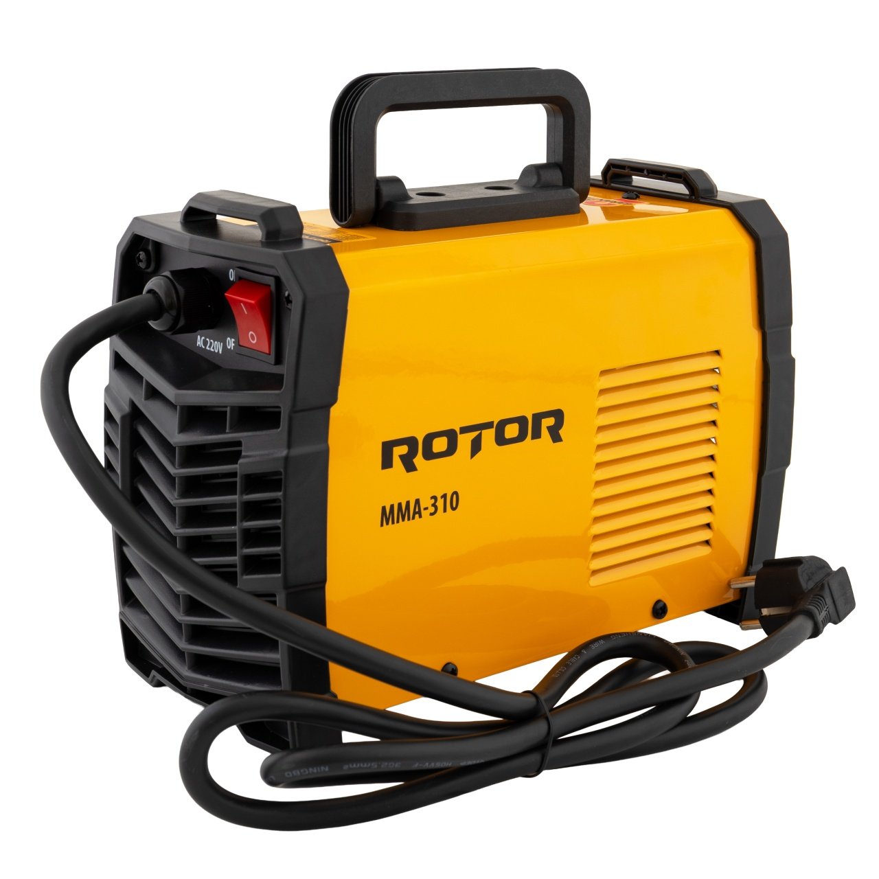 Aparat de sudura invertor ROTOR MMA-310A, afisaj color, functie anti-lipire, ventilator de racire