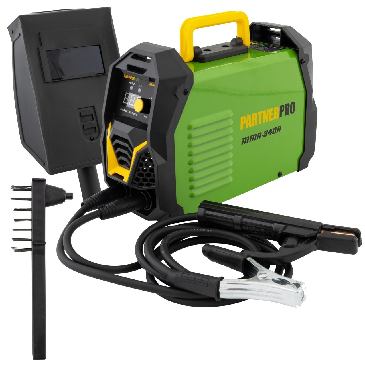 Aparat de sudura PARTNERPRO MMA 340A, Invertor, 340A, Afisaj Digital, Clasa F, IP21