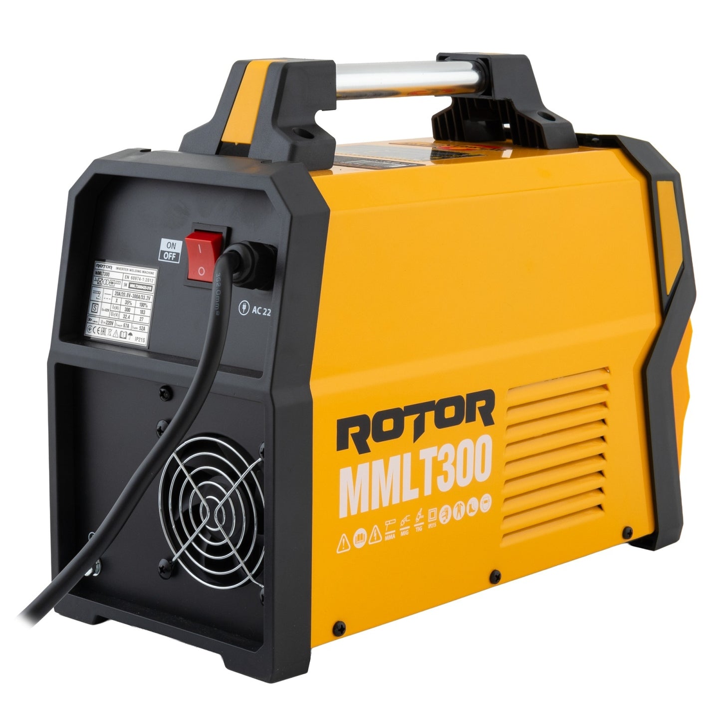 Aparat Sudura PROFESIONAL ROTOR MMLT-300, MIG MMA LIFT-TIG, 300A